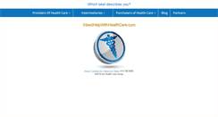 Desktop Screenshot of ineedhelpwithhealthcare.com
